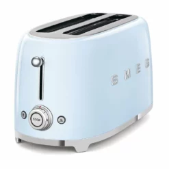 SMEG 4-Slice Toaster | Pastel Blue -Food Prep Tools Shop tsf02pbus 2 1