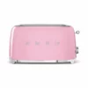 SMEG 4-Slice Toaster | Pink -Food Prep Tools Shop tsf02pkus