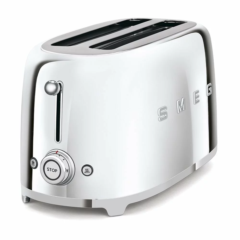 SMEG 4-Slice Toaster | Chrome 4 SMEG 4-Slice Toaster | Chrome - Image 2