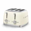 SMEG 4-Slot Toaster | Cream -Food Prep Tools Shop tsf03crus