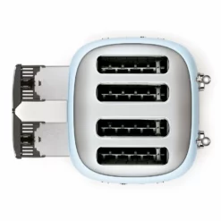 SMEG 4-Slot Toaster | Pastel Blue -Food Prep Tools Shop tsf03pbus 10