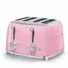 SMEG 4-Slot Toaster | Pink -Food Prep Tools Shop tsf03pkus