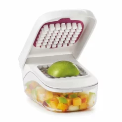 OXO Vegetable Chopper With Easy-Pour Opening -Food Prep Tools Shop vegetable chopper 11122600