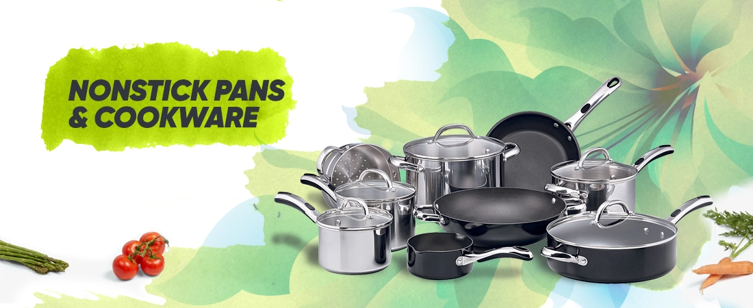 Food Prep Tools Shop -Food Prep Tools Shop Category Banner Nonstick Pans And Cookware